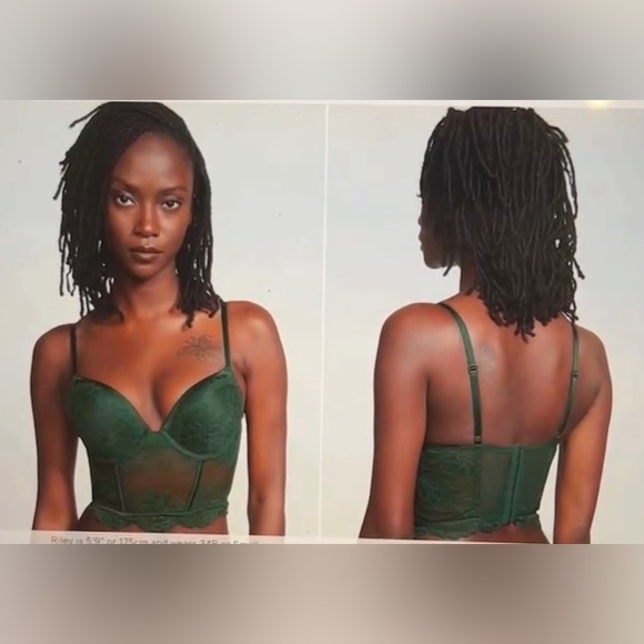 Victoria Secret - Bombshell Add 2-Cups Push Up Corset Top - Picture 2 of 2